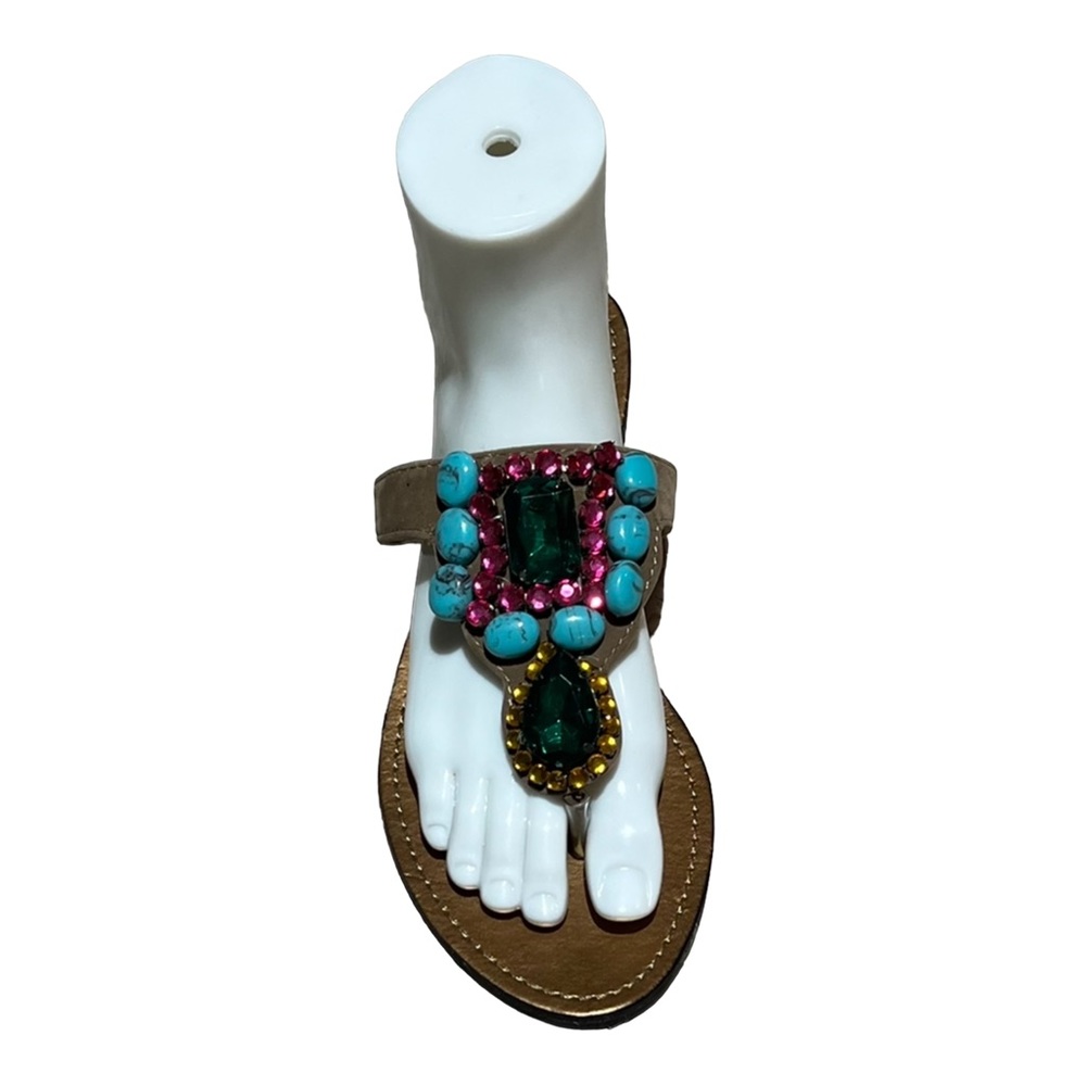 Dollhouse Jewelled Flats
